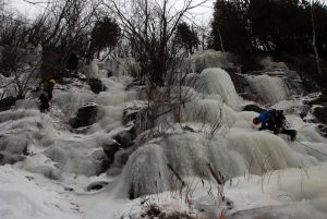 Escalada hielo Adirondacks