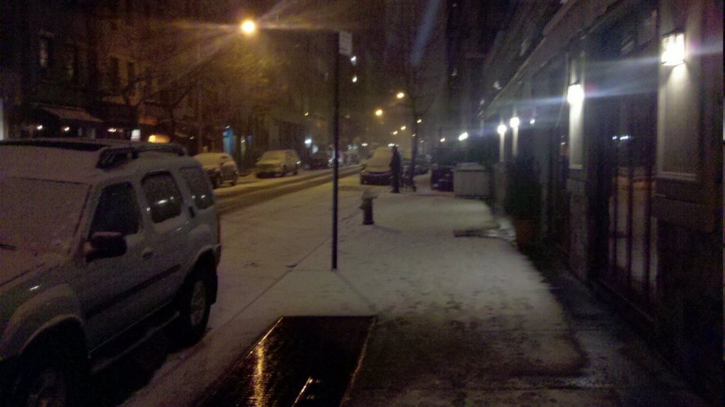 Snow blizzard NY