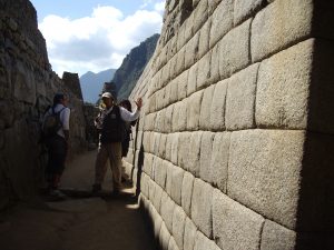 Detalle encaje piedras estilo inca