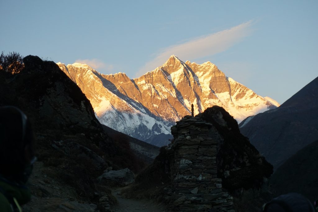 Atardecer en el Lhotse